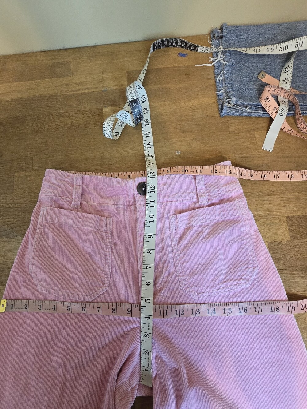 Maeve Colette Corduroy Crop Wide-Leg Pants 28 - Picture 10 of 12